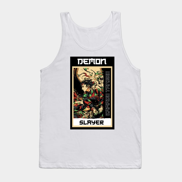 demon slayer tanjiro Tank Top by FIFTY CLOTH